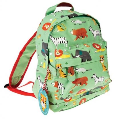 green animals mini backpack