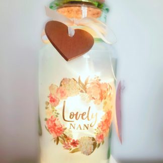 Lovely Nan Light Up Jar