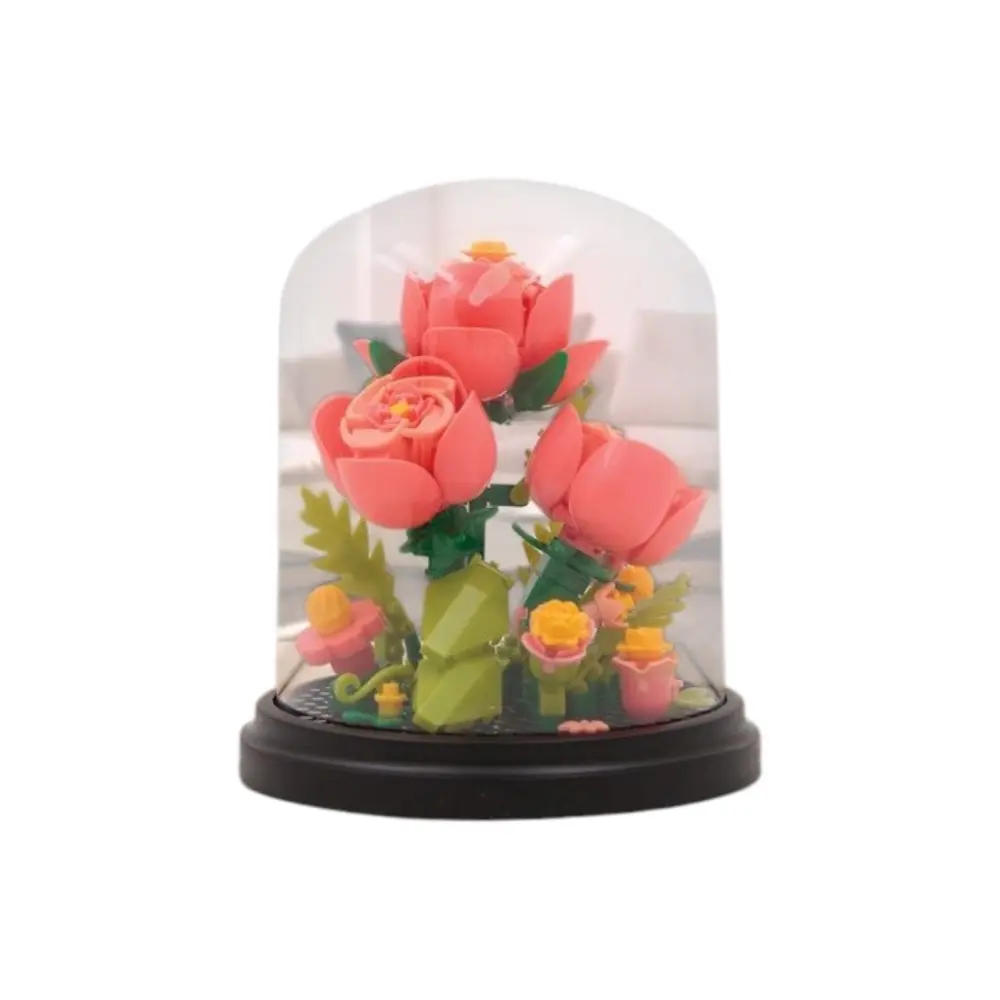 Pink Roses Mini Brick Dome Kit